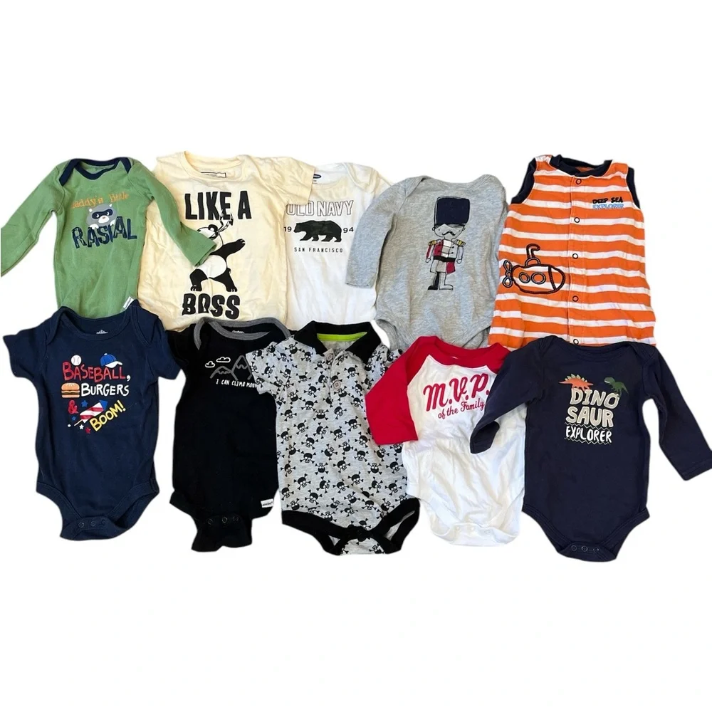 Bundle of 3-6M Bodysuits